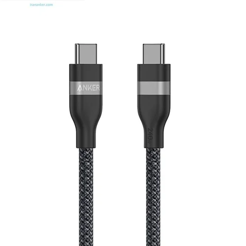 کابل USB-C به USB-C انکر 240W مدل Anker A82E2 طول 0.9 متر