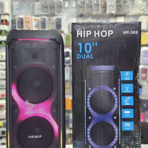 اسپیکر هیپ هاپ دوبل 10 اینچ HIP HOP مدل 369